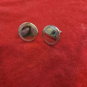 Silver Cuff Links